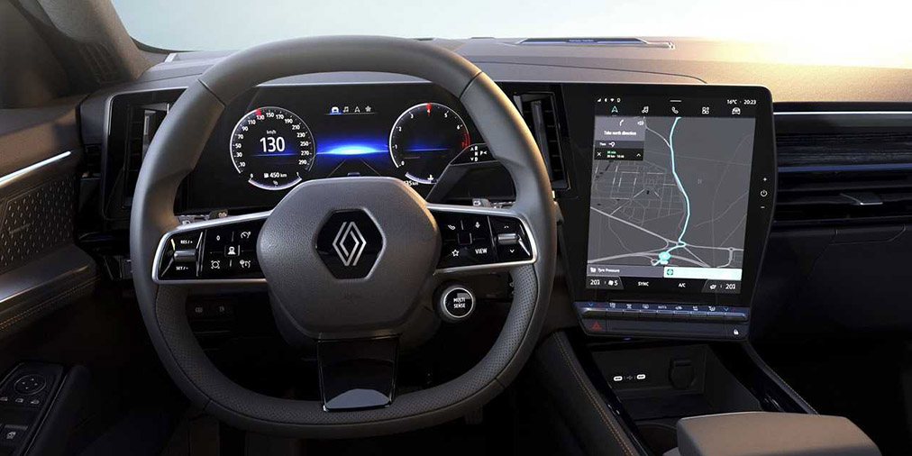 Auto-radio avec commande au volant Renault
