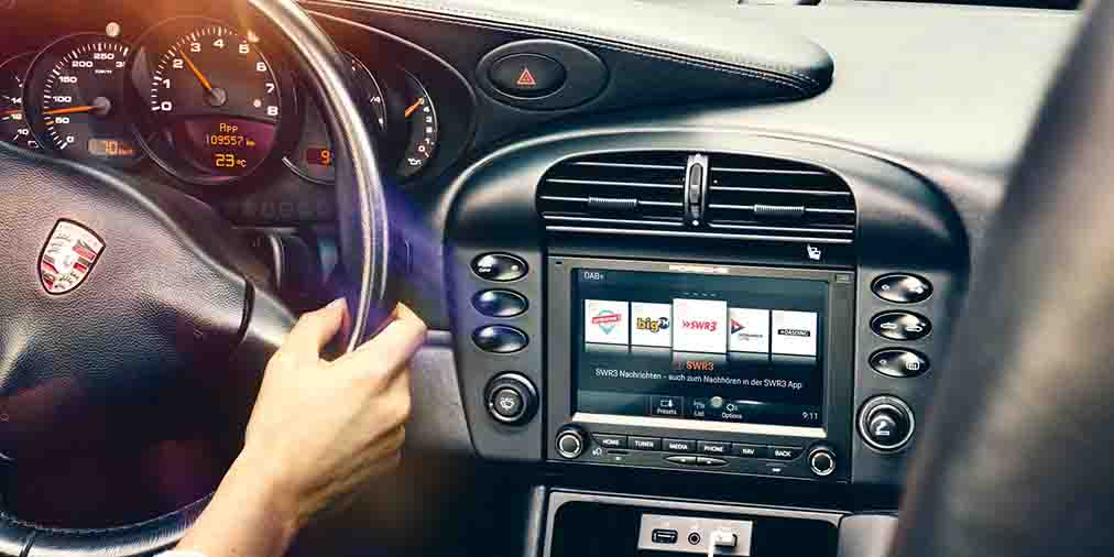 radio de voiture porsche 996